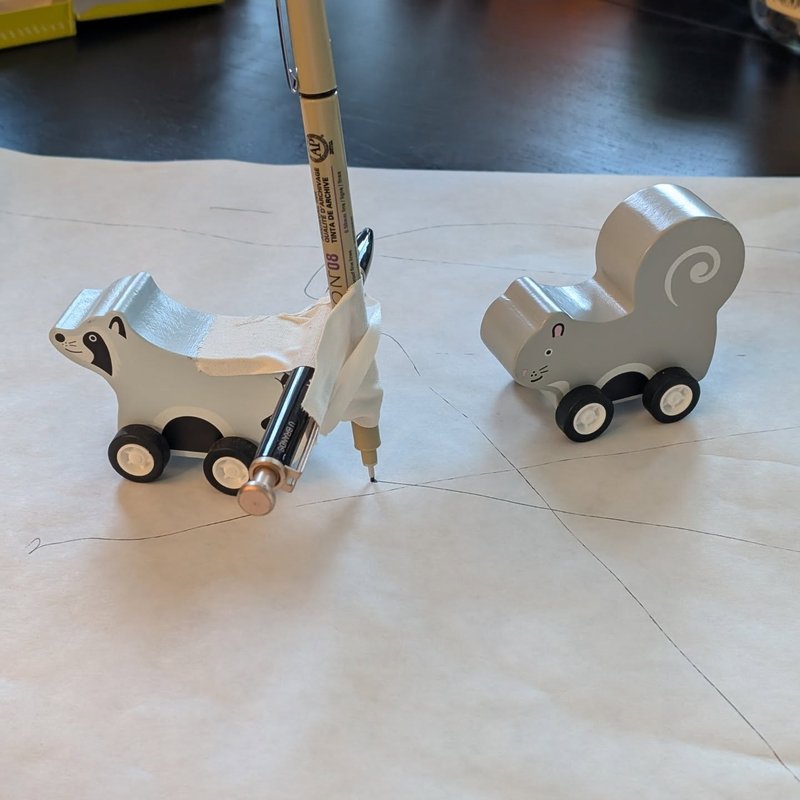 Stuffed squirrel adventure